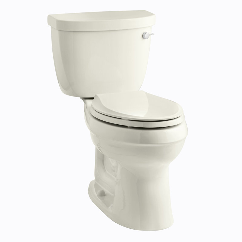 Kohler Cimarron Comfort Height TwoPiece Elongated 1.6 GPF Toilet with